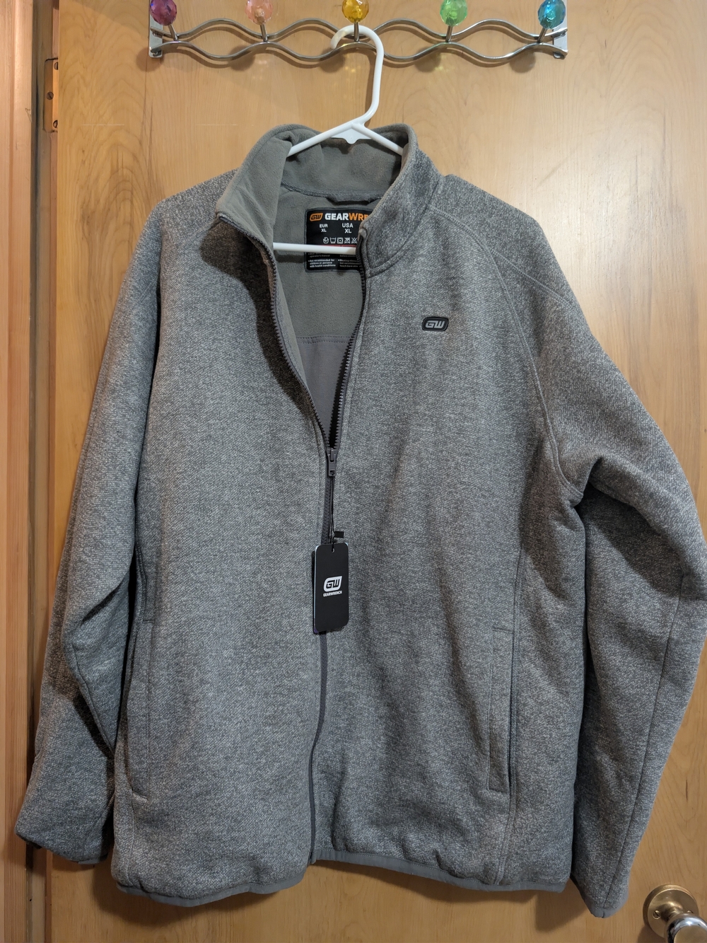 GearWrench Men's Heated Fleece Jacket XL